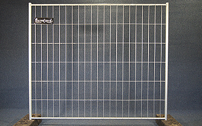 Bauzaun nur 2,2m breit